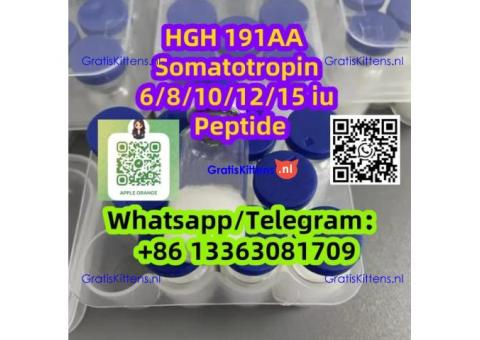 HGH 191AA Somatotropin Peptide CAS 12629-01-5 6/8/10/12/15 iu Vial