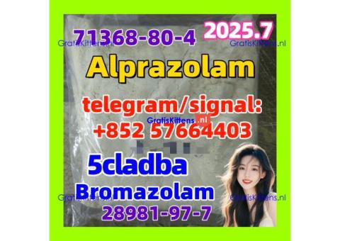 High Quality Bromazolam , Cas 71368-80-4 Sufficient In Stock  Alprazolam Powder CAS 28981-97-7