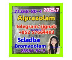 High Quality Bromazolam , Cas 71368-80-4 Sufficient In Stock  Alprazolam Powder CAS 28981-97-7