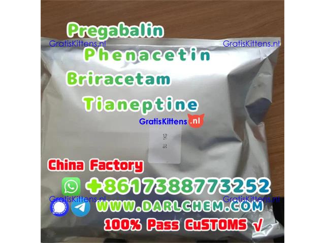 pregabalin Briracetam Tianeptine raw Powder 148553-50-8 Top Quality