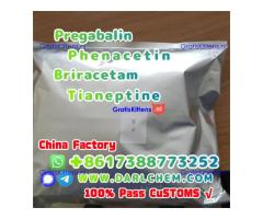 pregabalin Briracetam Tianeptine raw Powder 148553-50-8 Top Quality