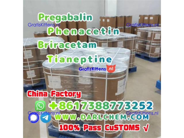 pregabalin Briracetam Tianeptine raw Powder 148553-50-8 Top Quality
