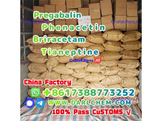 pregabalin Briracetam Tianeptine raw Powder 148553-50-8 Top Quality