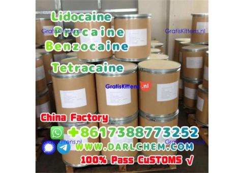 Lidocaine Benzocaine Procaine raw Powder 137-58-6 Top Quality