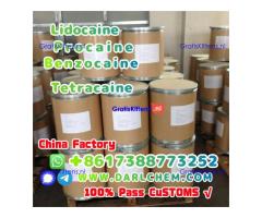 Lidocaine Benzocaine Procaine raw Powder 137-58-6 Top Quality
