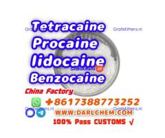Lidocaine Benzocaine Procaine raw Powder 137-58-6 Wholesale Price