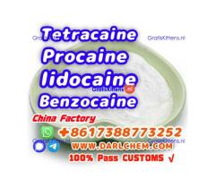 Lidocaine Benzocaine Procaine raw Powder 137-58-6 Wholesale Price