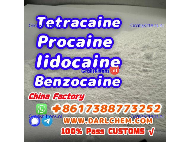 Lidocaine Benzocaine Procaine raw Powder 137-58-6 Wholesale Price