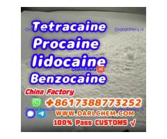 Lidocaine Benzocaine Procaine raw Powder 137-58-6 Wholesale Price