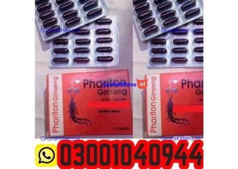 Phariton Ginseng Capsules in Pakistan ( 03001040944 ) Best Price