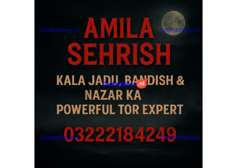 Amila Sehrish – Kala Jadu Specialist & Love Marriage Expert call now 03222184249