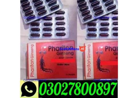Phariton Ginseng Capsules Price in Lahore ` 0302`7800897 ` Order Now