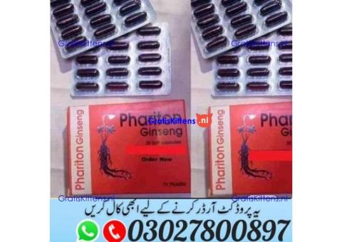 Phariton Ginseng Capsules Price in Pakistan ^ 030.27800897 ) Shop Now