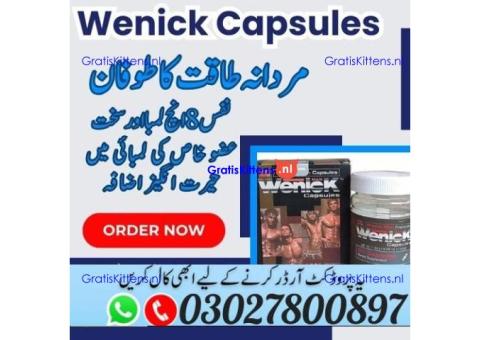 Wenick Capsules in Pakistan ^ 030.27800897 ) Shop Now