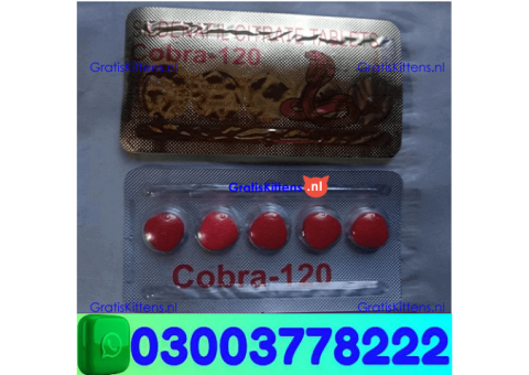 Cobra Tablets For Men 120mg In Mandi Bahauddin 03003778222