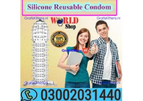 Silicone Reusable Condom In Daska = 03002031440
