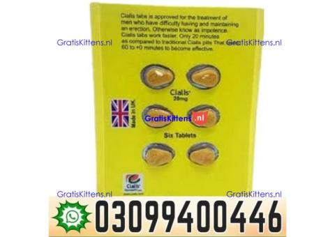 Cialis Pack of 6 Tablets In Islamabad @ 0309@9400446