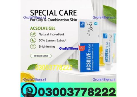 Acsolve Gel Price in Pakistan | 03003778222