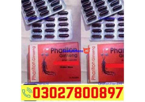 Phariton Ginseng Capsules in Pakistan ( 03027800897 ) Best Price