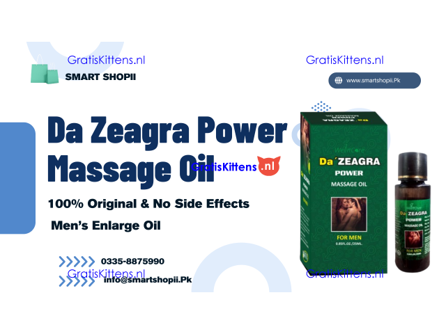 Da Zeagra Power Massage Oil at Sale Price in Islamabad | Smartshopii.Pk | 0335 8875990