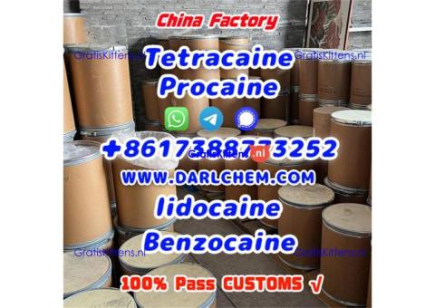 Lidocaine Benzocaine Procaine raw Powder 137-58-6 Top Quality