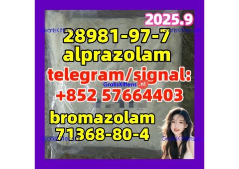 28981-97-7 alprazolam  71368-80-4  bromazolam Benzodiazepines