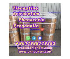 pregabalin Brivaracetam Tianeptine raw crystal powder 148553-50-8 Low price