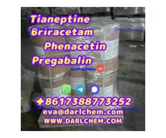 pregabalin Brivaracetam Tianeptine raw crystal powder 148553-50-8 Low price