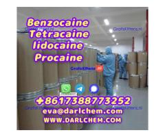 Lidocaine Benzocaine Procaine raw Powder 137-58-6 darl Supply