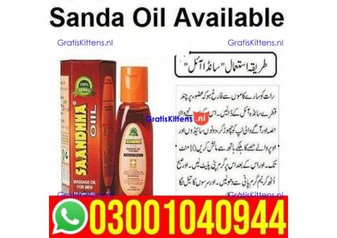 Pure Sanda Oil in Pakistan + 0300=104O944 | Deal Now