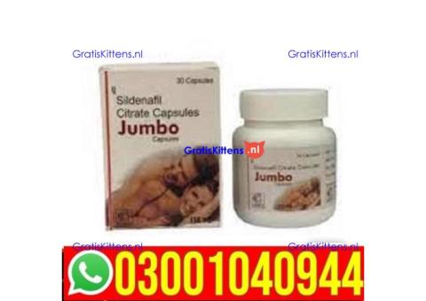 Jumbo Sildenafil Citrate Capsule in Pakistan + 0300=104O944 | Deal Now