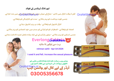 Everlong Tablets in Islamabad  0300*5356678  100% Result