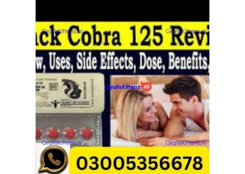Black Cobra 125MG In Pakistan | 03005356678   shop now