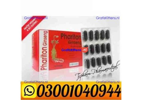 Phariton Ginseng Capsules in Pakistan ( 0300.1040944 ) Call Now