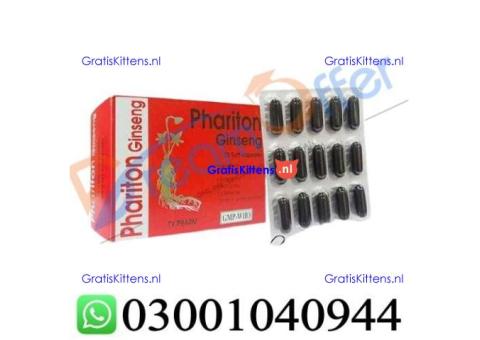 Phariton Ginseng Capsules in Pakistan % 0300*1040944 : Order now
