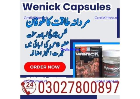 Wenick Capsules in Quetta & 0302^7800897 % Buy Now