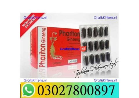 Phariton Ginseng Capsules in Pakistan= 03027800897 – Best Price