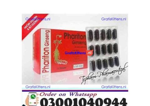 Phariton Ginseng Capsules  in Rawalpindi - 0300.1040944 ; sms now