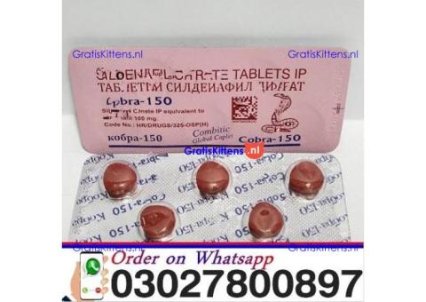 Black Cobra 150mg Tablets in Gujranwala + 0302=78OO897 ? Buy Now