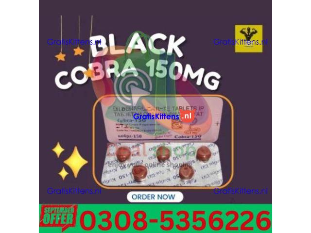 Black Cobra 150MG in Faisalabad | 03005356678 order now