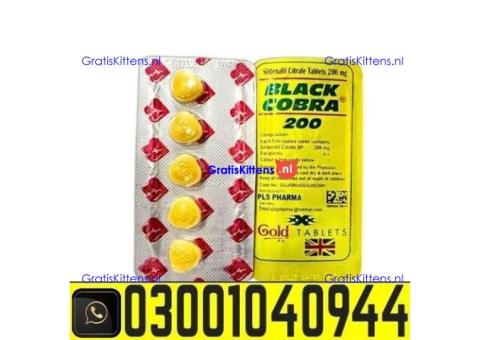 Black Cobra 200mg Tablets In Pakistan % 0300.1O4O944