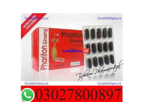 Phariton Ginseng Capsules in Karachi - 03027800897 ; Shop now