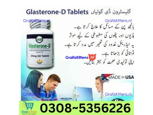 Glasterone D Tablets in Pakistan – 03085356226  shop now “Opentelemart
