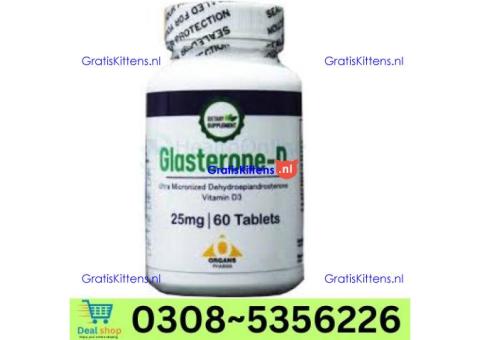 Buy Original Glasterone D Tablets in Lahore – 03085356226 (Opentelemart)
