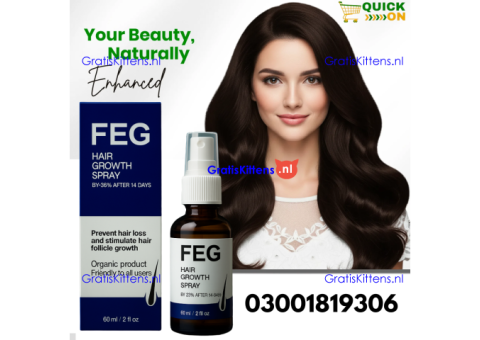 FEG Plus Hair Growth Spray – Ultimate Solution for Hair Regrowth - 03001819306