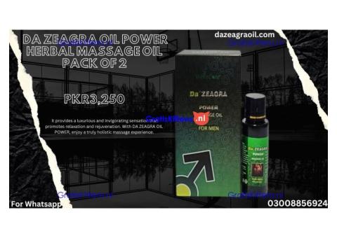 Da Zeagra Power Massage Oil In Quetta | 25ml Best Price Offer