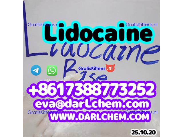 Pharmaceutical Lidocaine base hcl crystals powder 137-58-6 Raw Purity