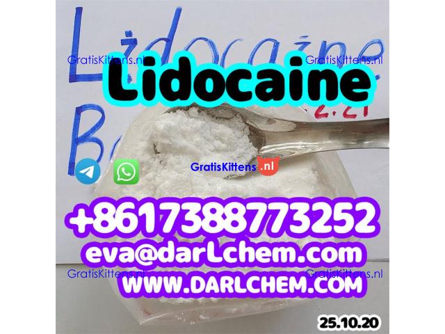 Pharmaceutical Lidocaine base hcl crystals powder 137-58-6 Raw Purity