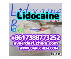 Pharmaceutical Lidocaine base hcl crystals powder 137-58-6 Raw Purity