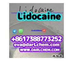 Pharmaceutical Lidocaine base hcl crystals powder 137-58-6 Raw Purity